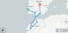  Schatten van Spanje, Portugal &amp; Marokko (Kleine groep, vanaf 2026, 16 dagen) - 13 bestemmingen 