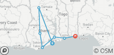  Ghana, Togo &amp; Benin Kulturreise - 7 Destinationen 