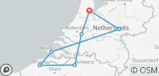  Nederland en België Lente Riviercruise - 7 bestemmingen 