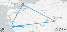  10 jours - Les points forts de la Turquie avec l\'île de Samos - 9 destinations 