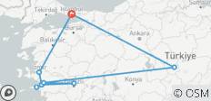  10 jours - Les points forts de la Turquie avec l\'île de Samos - 9 destinations 