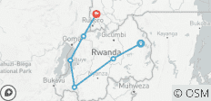  9 Days Rwanda – Uganda primates and wildlife - 6 destinations 