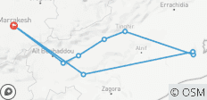  Circuit de 3 jours au Maroc, de Marrakech aux dunes de Merzouga et au camp de luxe dans le désert - 9 destinations 