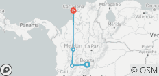  12 jours en Colombie - Découvrez le patrimoine et les côtes de la Colombie - 4 destinations 