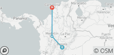  Colombie : La magie de l\'Amérique du Sud - 8 jours - 4 destinations 