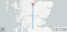  5 Tage Glasgow und Inverness inklusive Loch Ness - 2 Destinationen 