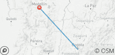 COLOMBIA’S TREASURES: BOGOTÁ &amp; MEDELLÍN IN ONE MAGICAL TRIP - 2 destinations 