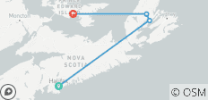  Die Maritimes: Neuschottland (4 Destinationen) - 4 Destinationen 