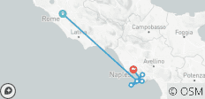  Italy: Rome - Sorrento - Pompeii - Capri - Positano - Naples - 7 days - 6 destinations 