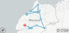  Morocco Uncovered (39 destinations) - 13 destinations 