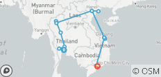  Premium Thaïlande et Vietnam (from Bangkok to Cu Chi) - 14 destinations 