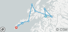  Wandelen op de Lofoten en Vesterålen eilanden - 11 bestemmingen 