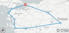  MAGNIFIQUE TURQUIE - Istanbul, Ankara, Cappadoce, Pamukkale, Éphèse, Izmir, Troie et plus encore. - 11 destinations 