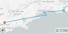  Rio, Groene Kust &amp; Sao Paulo - 9 dagen - 5 bestemmingen 