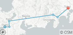  7 jours Japon classique（Privé avec guide et chauffeur）- Umetravel - 6 destinations 