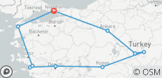  【Turkey】Cultural and Scenic Odyssey 11 Days Tour Package - 10 destinations 