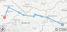  Gems of the Danube 2026|2027 - 8 Days (9 destinations) - 9 destinations 