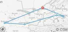  Fergana draden: Een reis door ambacht en cultuur - 7 bestemmingen 