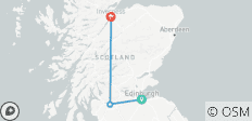  9 Tage Schottland - Edinburgh, Glasgow und Inverness - 3 Destinationen 