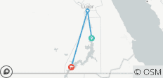  Budget 3 Daagse Rondleidingen naar Aswan, Abu Simbel en Luxor - 3 bestemmingen 