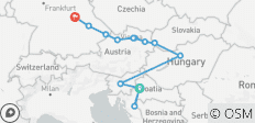  Danube in Depth with Ljubljana &amp; Zagreb 2026 - 14 Days - 13 destinations 