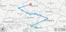  Danube in Depth with Prague, Ljubljana &amp; Zagreb 2026 - 12 destinations 