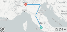  ITALY BY TRAIN | Rome, Florence, Venice &amp; Milan - 4 destinations 