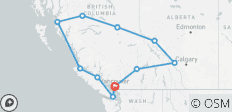  West-Canada &amp; Rocky Mountaineer (13 nachten) - 11 bestemmingen 