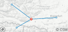  Voyage en étoile Alpe-Adria - 7 destinations 
