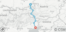  Alpe Adria 3 - Van de Chiemsee naar de Adriatische Zee - 8 bestemmingen 