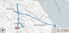  Caucase - 13 jours 12 nuits - 2025 - 16 destinations 