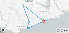  Visite éducative au Ghana (un voyage à travers l\'histoire et la culture) - 8 destinations 