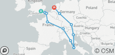  Expérience européenne (à partir de Londres 2026) - 13 destinations 