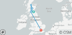  7 Tage Edinburgh, Stirling, Pitlochry, Inverness, Glasgow, London, und mehr. - 6 Destinationen 