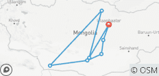  Mongolië en de Gouden Gobiwoestijn - 8 bestemmingen 