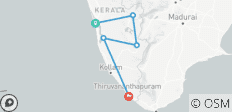  L\'Inde du Sud classique (from Kochi (Cochin) to Kovalam) - 5 destinations 