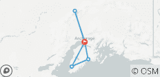  Senderismo por la Gran Tierra de Alaska - 6 destinos 