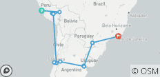  Premium Highlights of South America (en anglais) - 25 destinations 