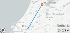  5 jours à Amsterdam, y compris Rotterdam et Giethoorn - 3 destinations 