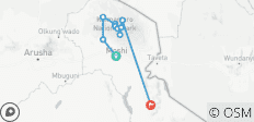  Kilimanjaro besteigen - Machame Route 7 Tage - 10 Destinationen 