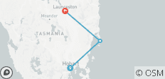  Hohepunkte Tasmaniens Ostkuste - 3 Destinationen 