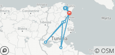  Tunisie : Tunis, Hammamet, Matmata, Chebika, Oasis de Tozeur, Kairouan, Carthage - 6 jours - 9 destinations 