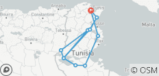  Tunisie : Tunis - El Jem, Matmata, Douz, Chott el Jerid, Tozeur Chebika, Ong Jmel, Kairouan, Hammamet - 8 jours - 11 destinations 