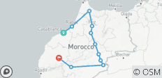  Marruecos 5 Días de Casablanca a Marrakech - 11 destinos 