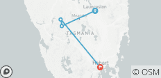  Points forts de la côte ouest de la Tasmanie - 4 destinations 