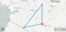  7 jours Kenya Safari aérien haut de gamme 2025 - 4 destinations 
