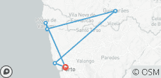  Porto: Stad, erfgoed &amp; natuur - 7 bestemmingen 