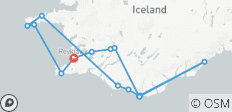  Forfait complet de 5 jours en Islande feat. Cercle d\'or, côte sud, Snæfellsnes et péninsule volcanique de Reykjanes - 15 destinations 
