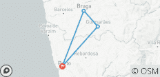  Les points forts du Portugal - 5 jours - 4 destinations 