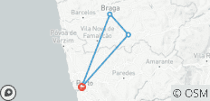  Highlights of Portugal - 5 Days - 4 destinations 